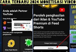 Monetisasi Video Short Youtube